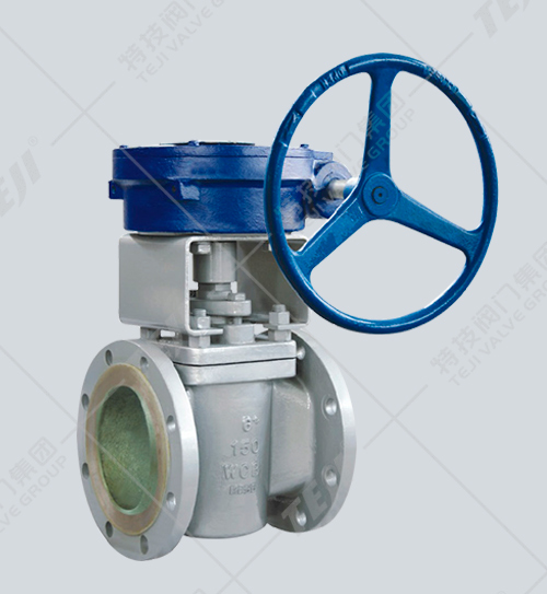 美標卡套式軟密封旋塞閥