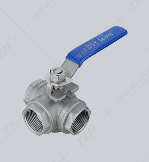 不銹鋼三通式球閥