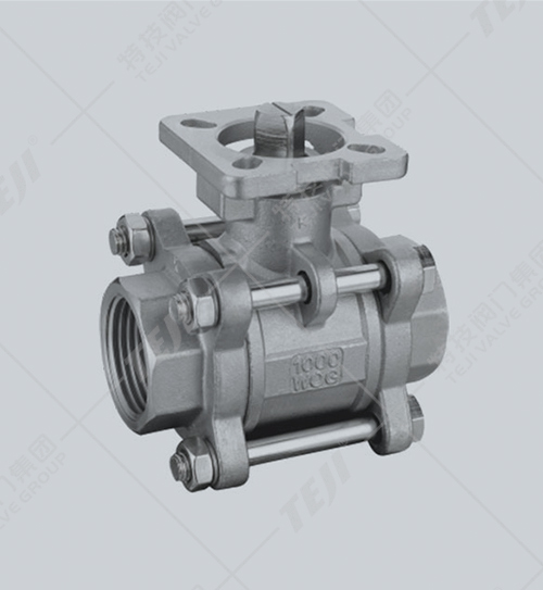 不銹鋼三片式球閥